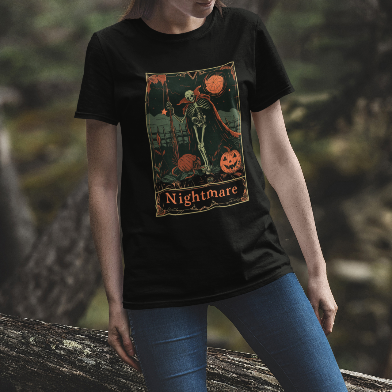 Cancer Nightmare Skeleton T-Shirt  - Halloween Limited Edition