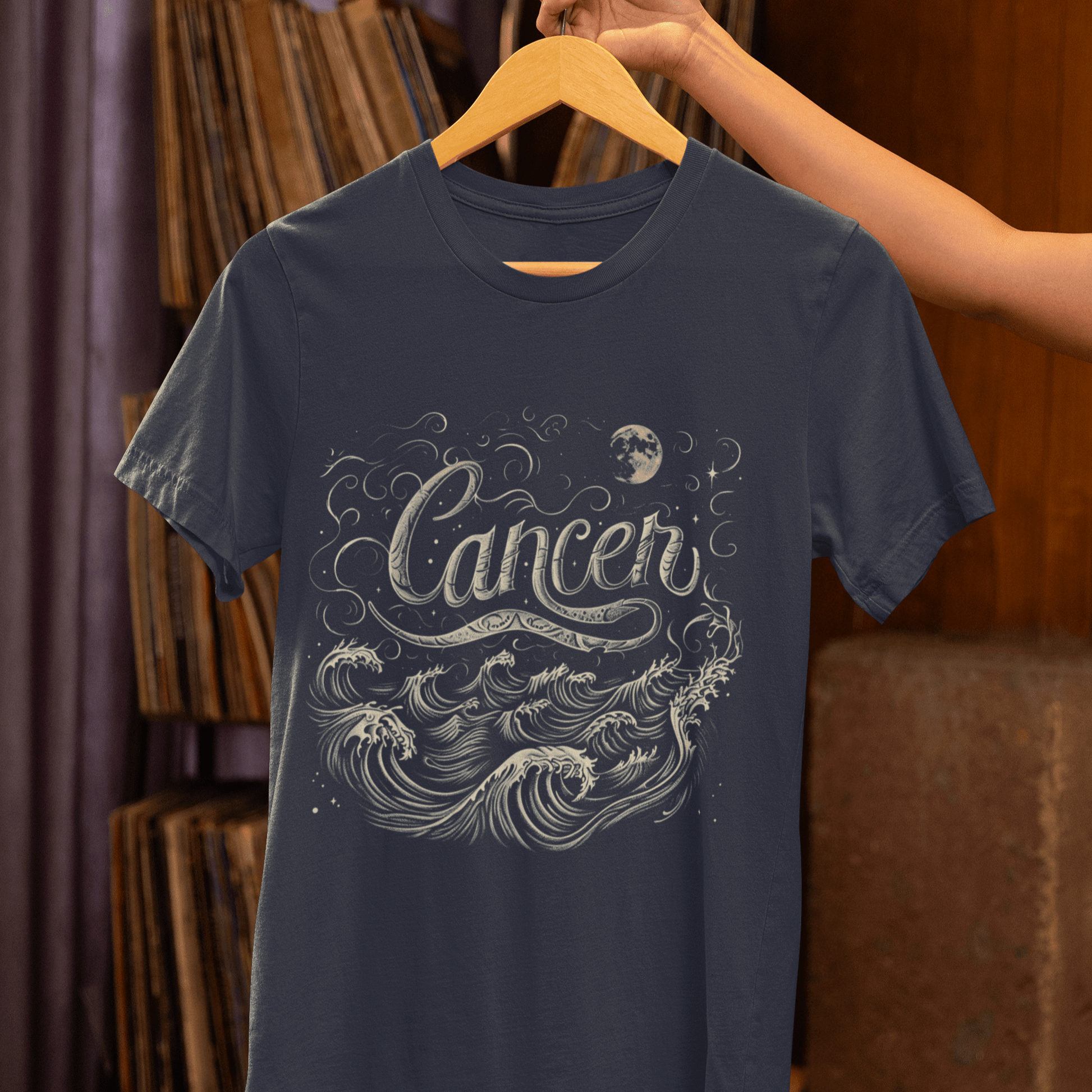 T-Shirt Moonlit Dreams Cancer T-Shirt