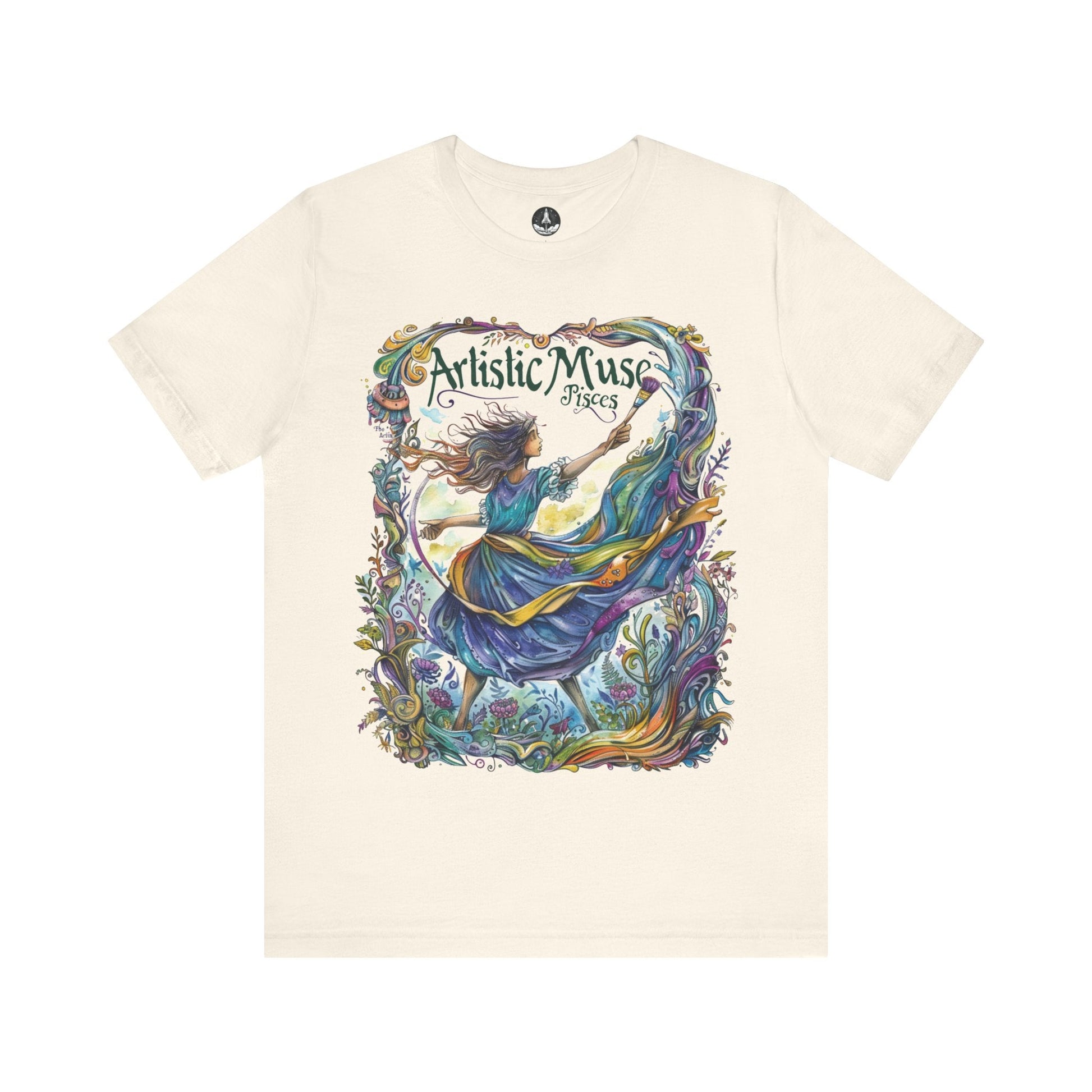 T-Shirt Natural / S Artistic Muse Pisces T-Shirt