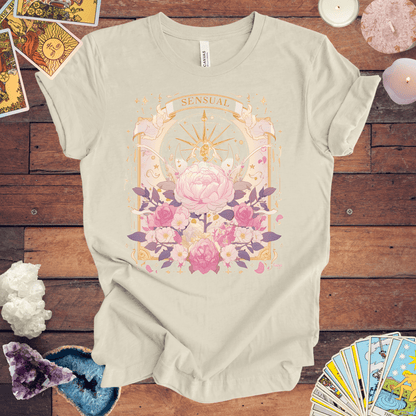 T-Shirt Natural / S Astrological Taurus: The Sensual Venus T-Shirt