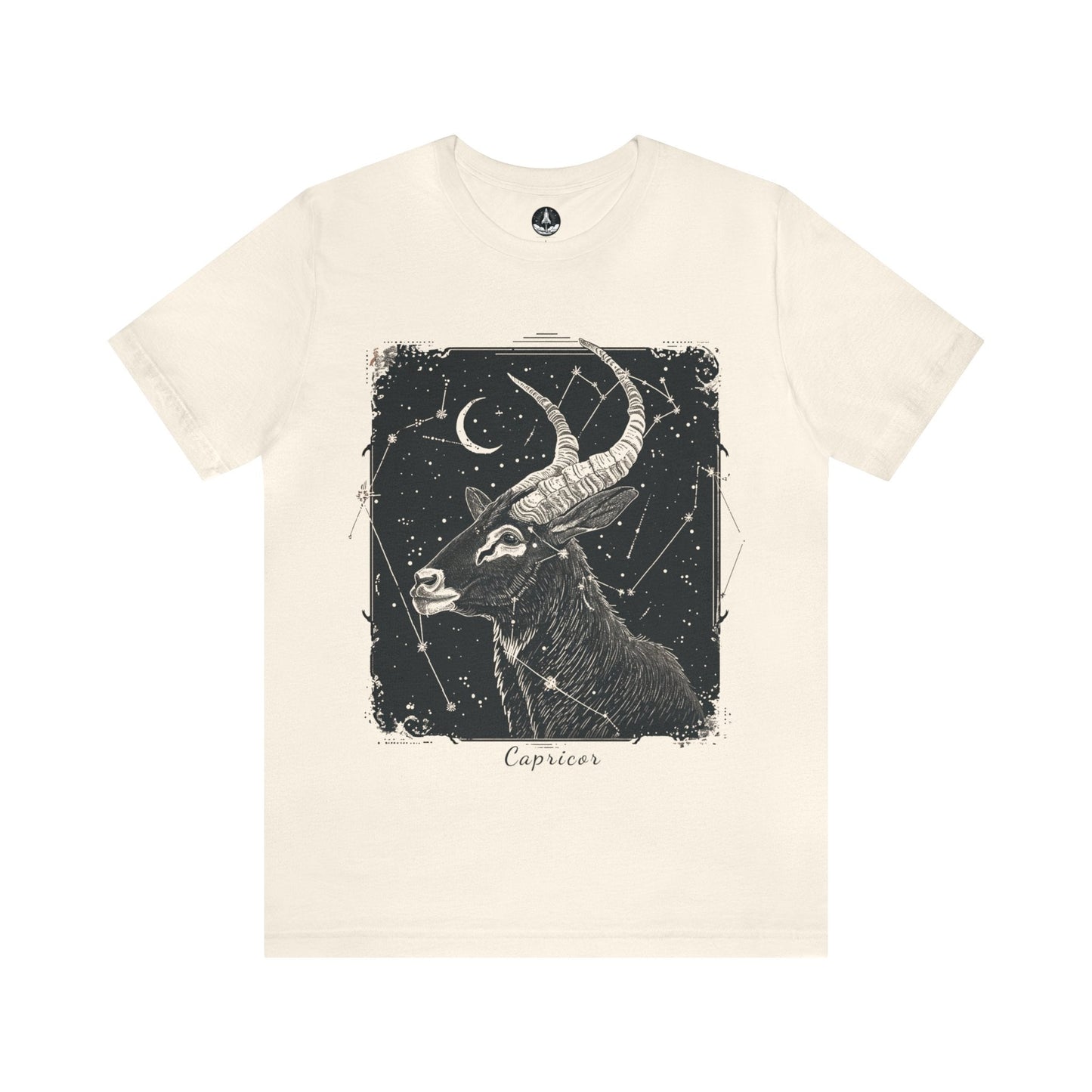 T-Shirt Natural / S Earth Capricorn T-Shirt