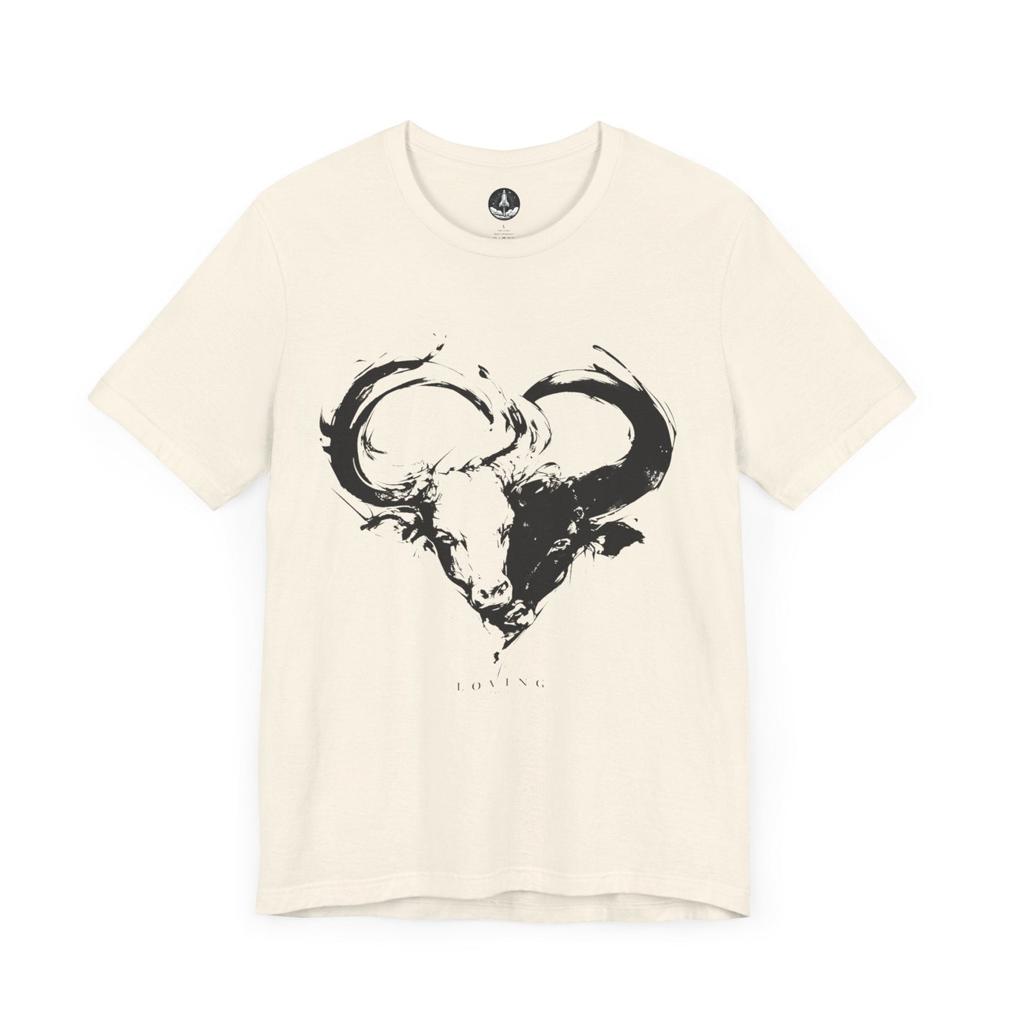 T-Shirt Natural / S Heartfelt Taurus: Love Embodied T-Shirt