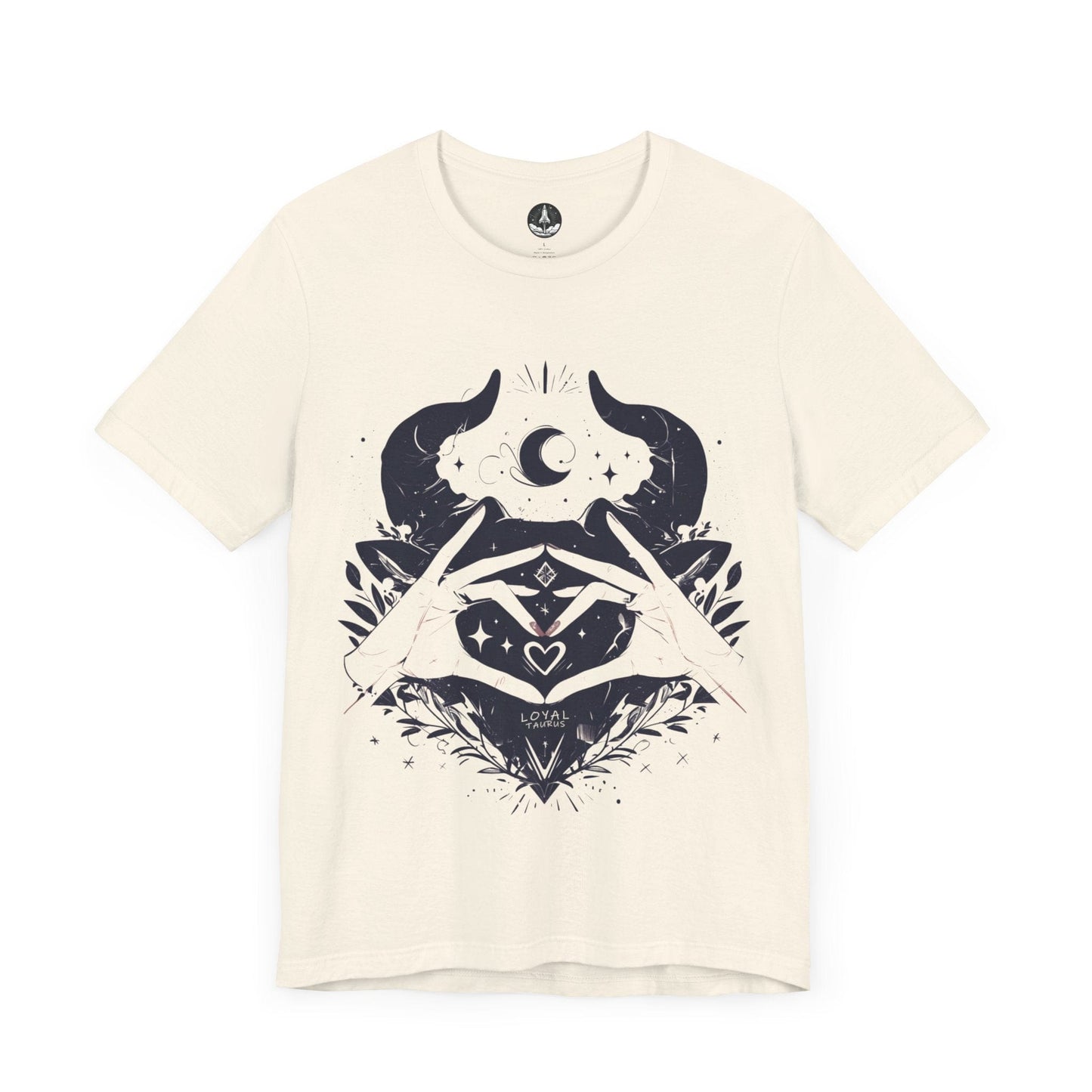 T-Shirt Natural / S Loyal Taurus: Companion Astrology T-Shirt