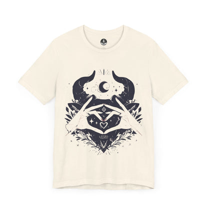 T-Shirt Natural / S Loyal Taurus: Companion Astrology T-Shirt