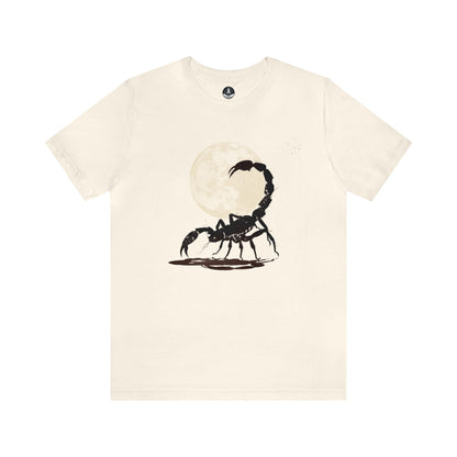 T-Shirt Natural / S Scorpio Midnight Sting T-Shirt