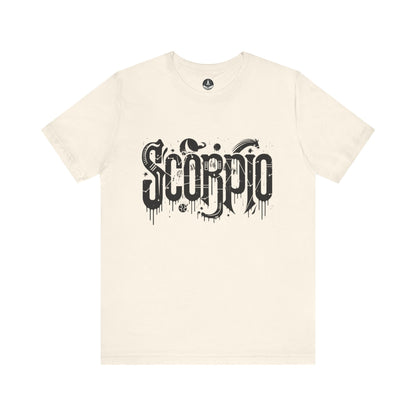 T-Shirt Natural / S Shadow Strike Scorpio TShirt: Enigmatic Power