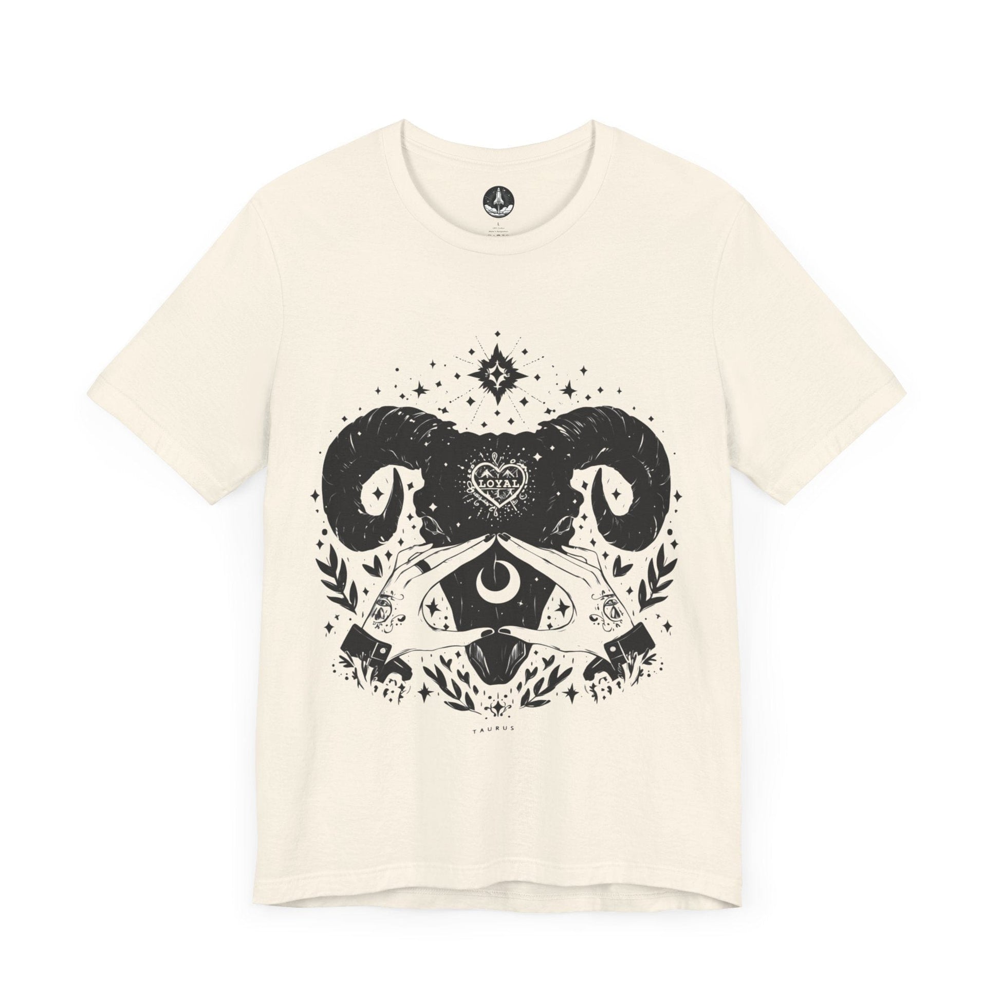 T-Shirt Natural / S Taurus Loyalty: The Astrological Companion T-Shirt