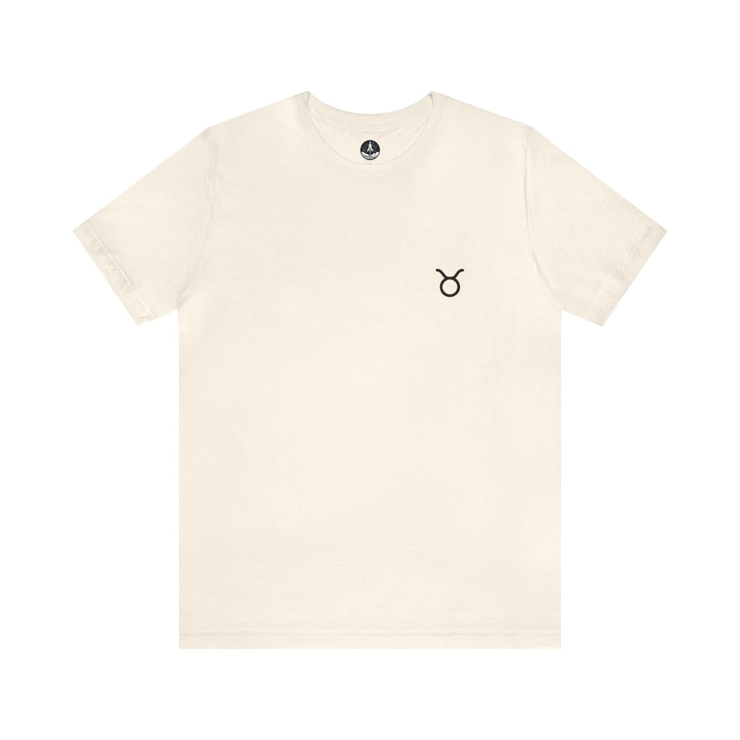 T-Shirt Natural / S Taurus Zodiac Essence T-Shirt: Sophistication Meets Comfort for the Grounded Soul