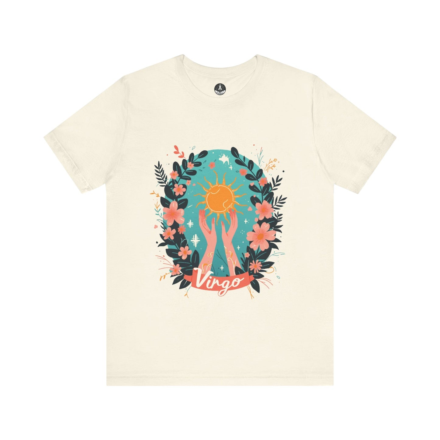 T-Shirt Natural / S Virgo Vitality TShirt: Radiant Caregiver