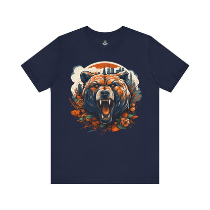 T-Shirt Navy / S Chicago Bears Floral City T-Shirt