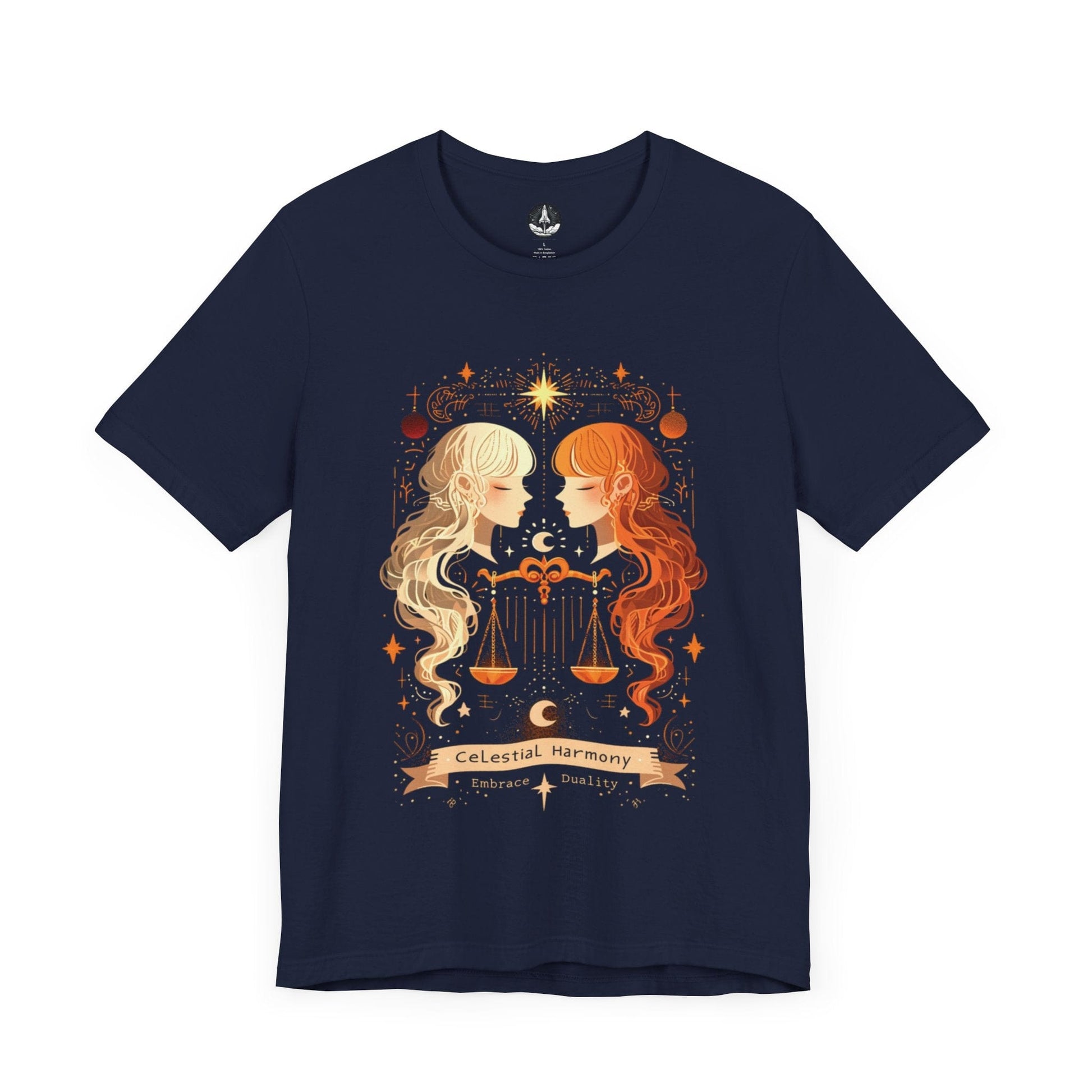T-Shirt Navy / S Gemini Celestial Harmony Gemini T-Shirt