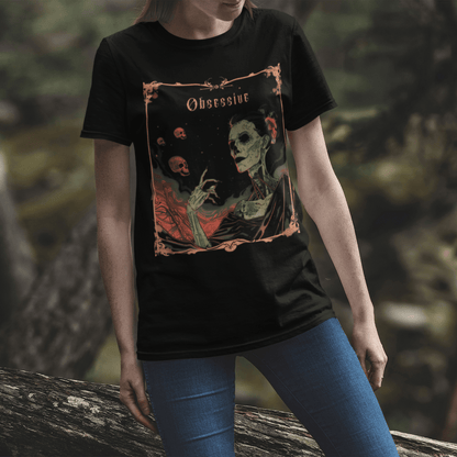 T-Shirt Obsessive Gothic Tarot T-Shirt  - Halloween Limited Edition