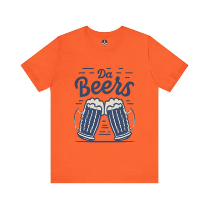 T-Shirt Orange / S Da Beers Vintage Chicago Bears T-Shirt