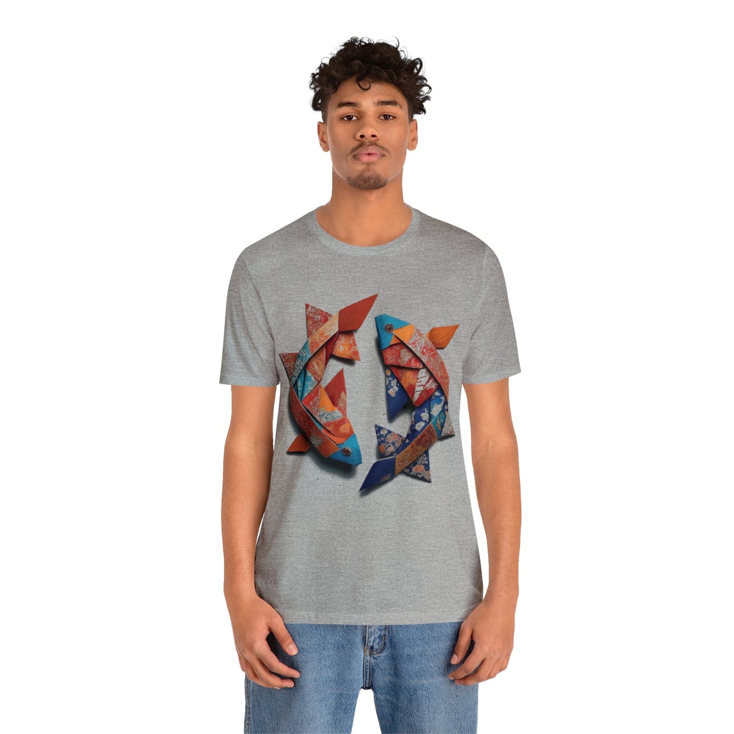 T-Shirt Origami Pisces T-Shirt