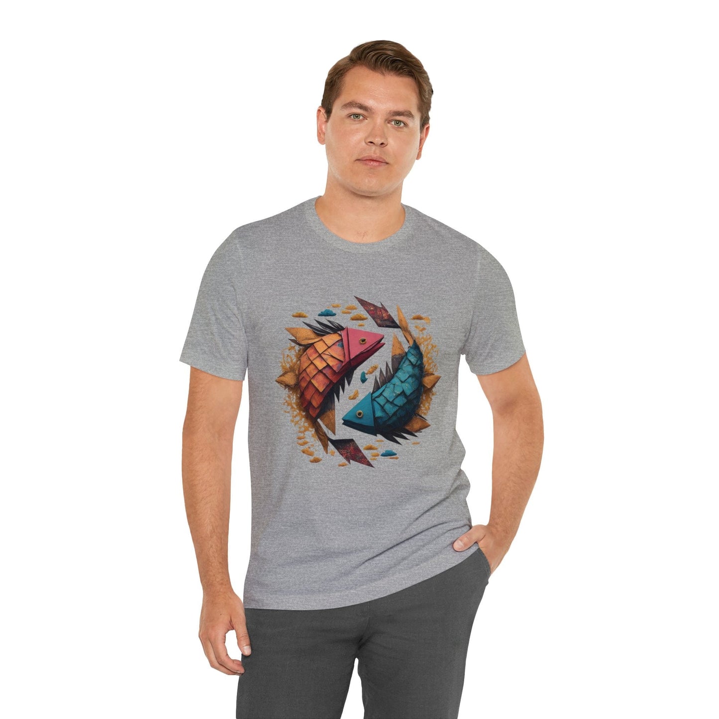 T-Shirt Papercraft Pisces T-Shirt