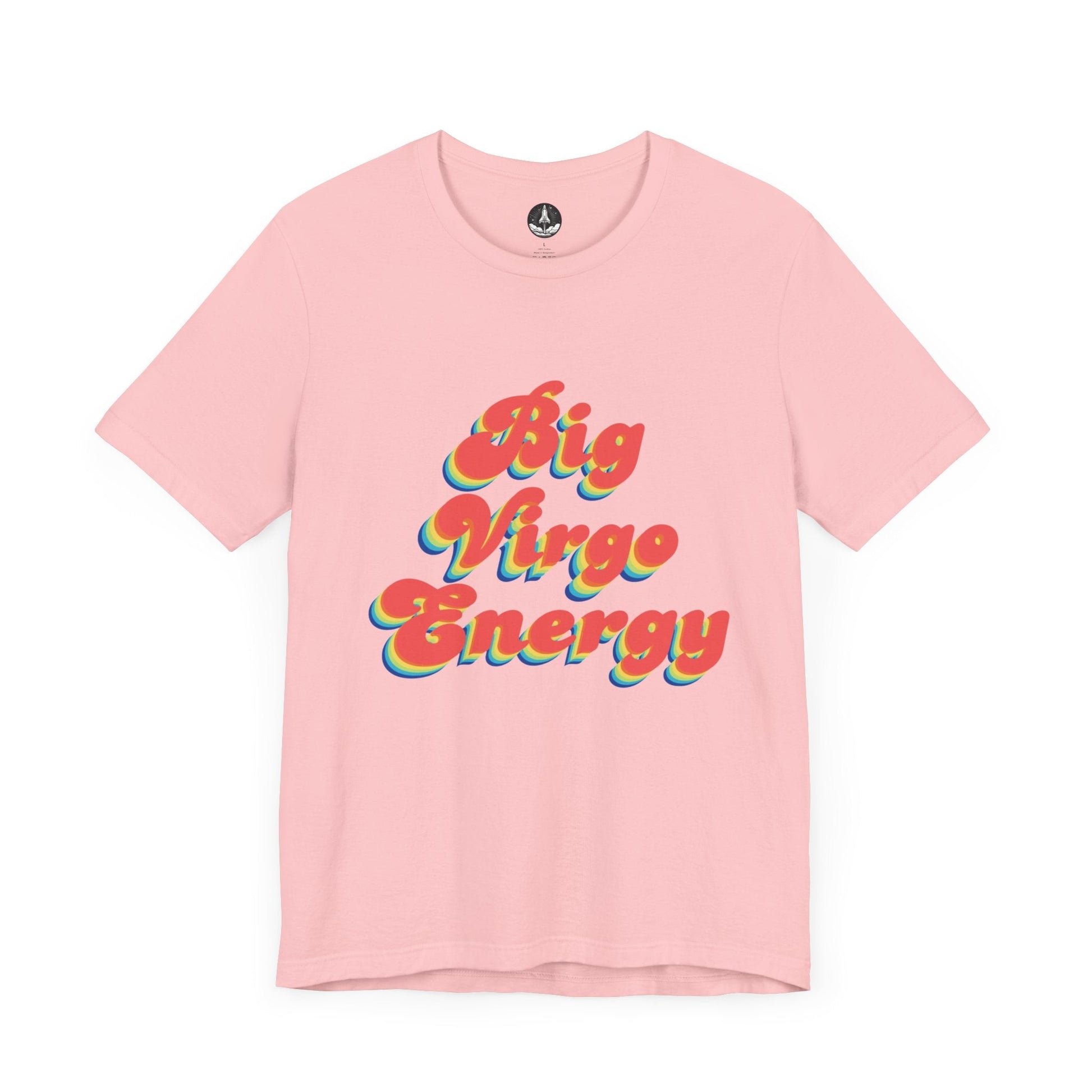 T-Shirt Pink / S Big Virgo Energy T-Shirt