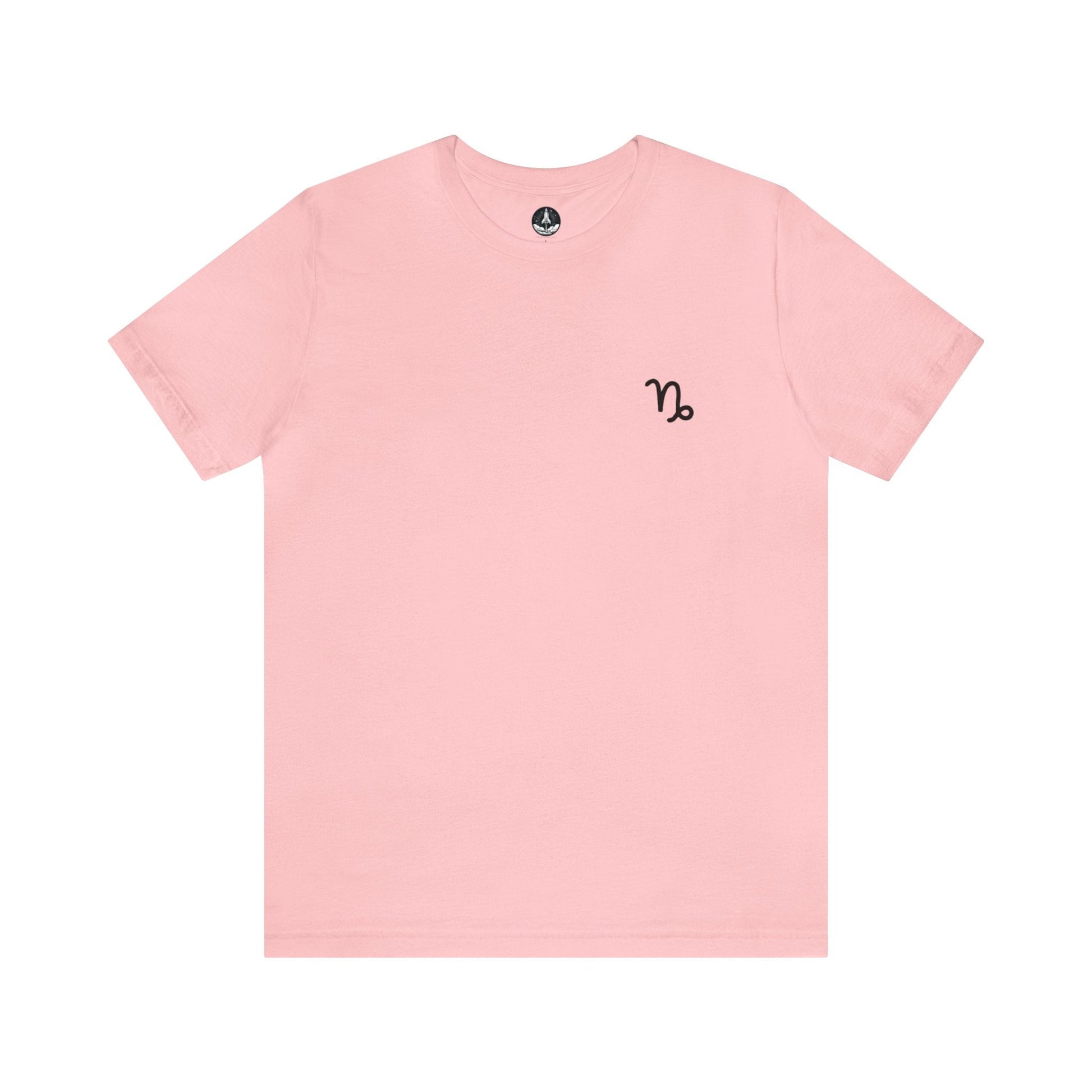 T-Shirt Pink / S Capricorn Mountain Glyph T-Shirt: Peak Style for the Determined Climber