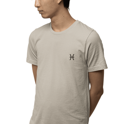 T-Shirt Pisces Fish Silhouette T-Shirt: Dreamy Comfort for the Compassionate Soul