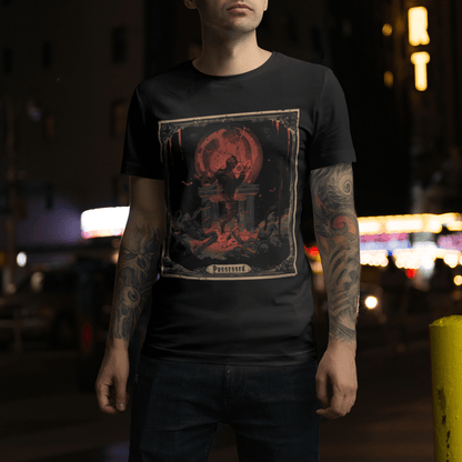 T-Shirt Possessed Tarot Card T-Shirt - Halloween Limited Edition