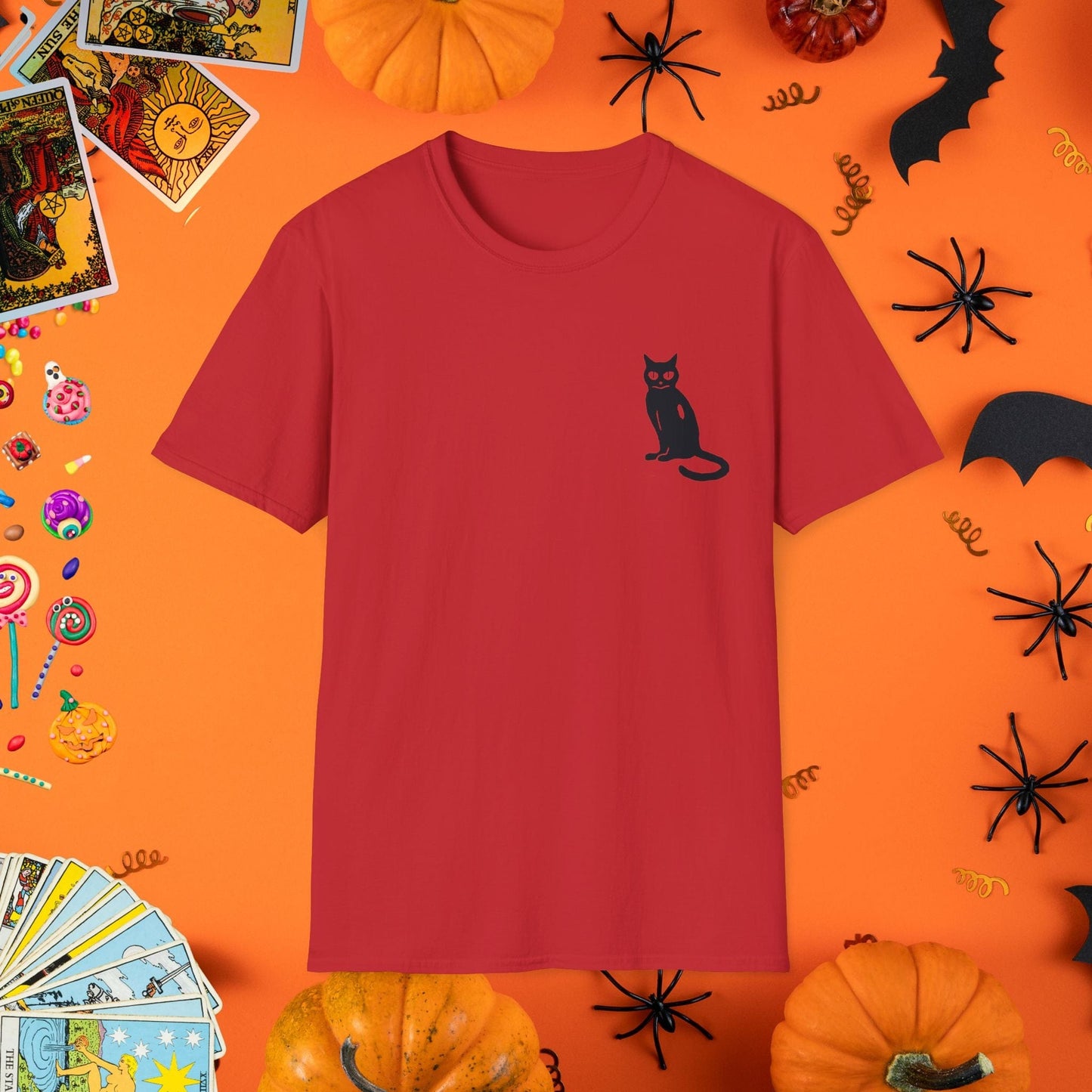 T-Shirt Red / S Vintage Halloween T-Shirt - Halloween Limited Edition