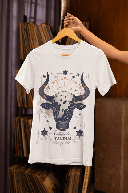 T-Shirt Reliable: Taurus Tarot Card T-Shirt