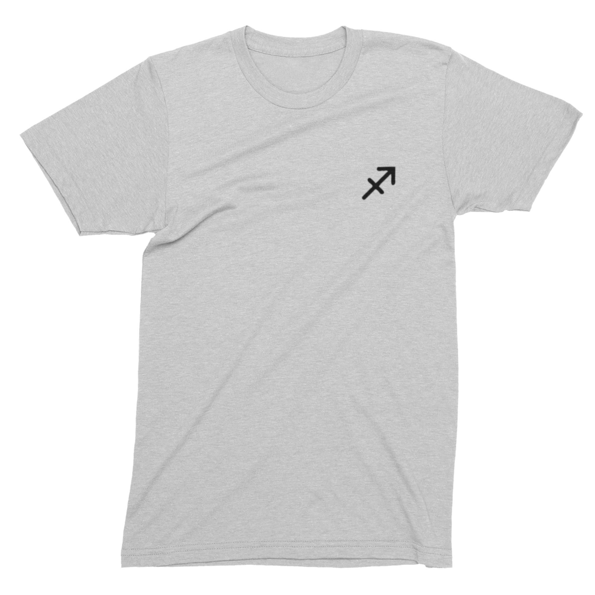 T-Shirt Sagittarius Minimalist Mark T-Shirt: Simplicity Meets Adventure