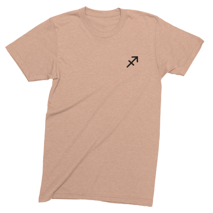 T-Shirt Sagittarius Minimalist Mark T-Shirt: Simplicity Meets Adventure