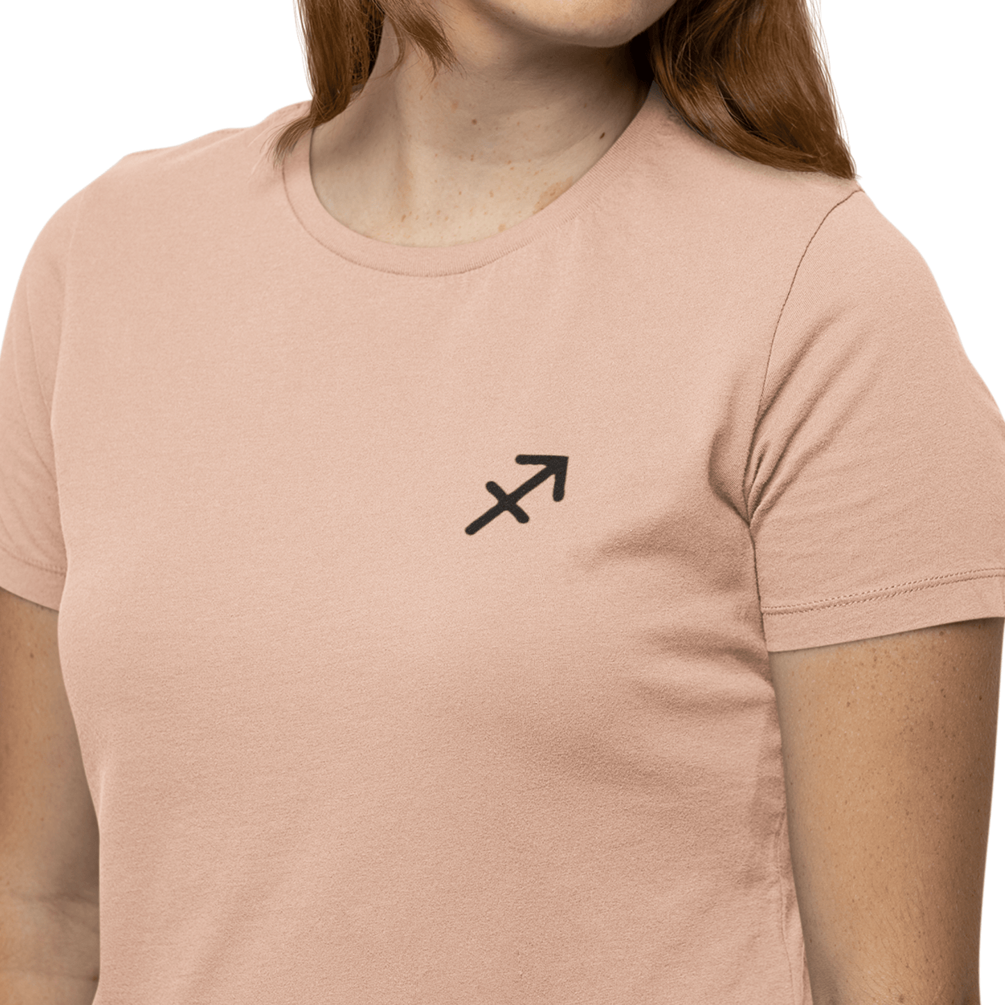 T-Shirt Sagittarius Minimalist Mark T-Shirt: Simplicity Meets Adventure