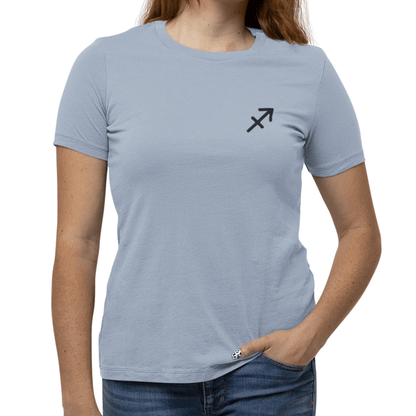 T-Shirt Sagittarius Minimalist Mark T-Shirt: Simplicity Meets Adventure