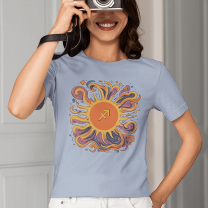 T-Shirt Sagittarius Sun Archer Soft T-Shirt: Aim High, Stand Out