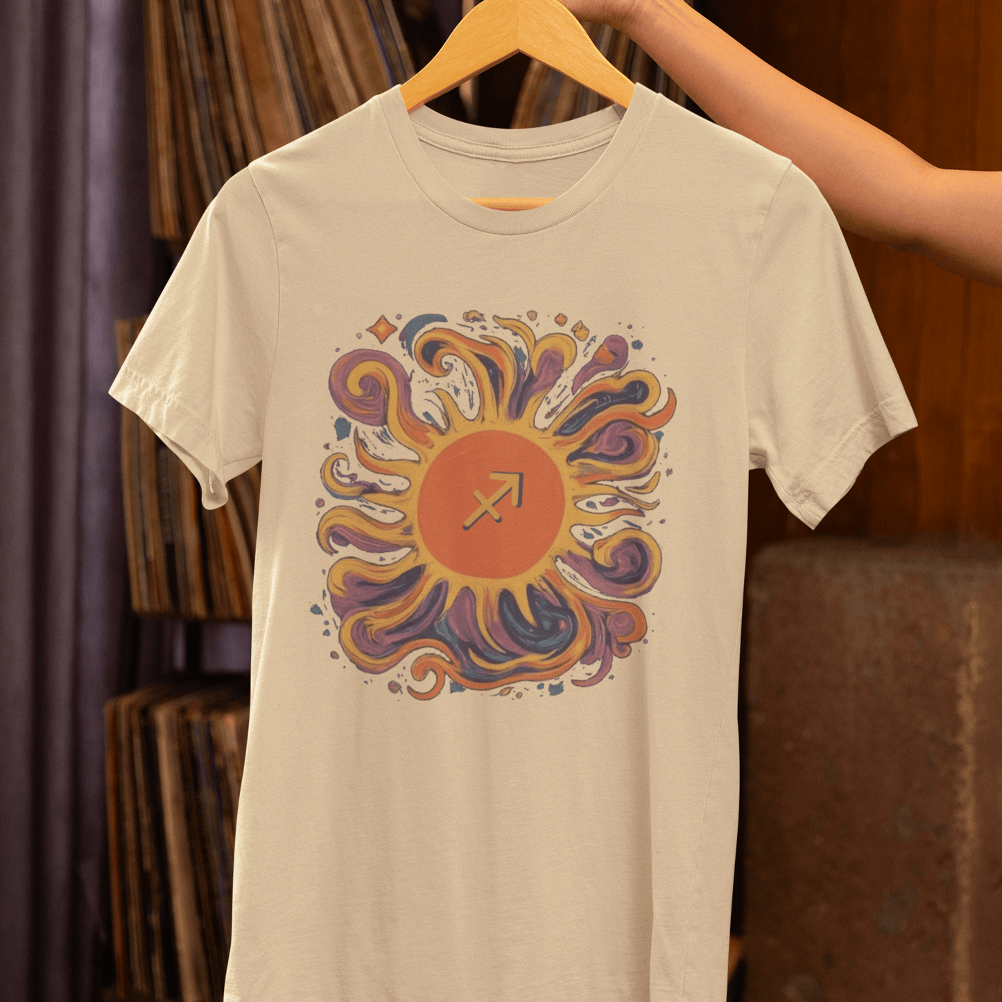 T-Shirt Sagittarius Sun Archer Soft T-Shirt: Aim High, Stand Out