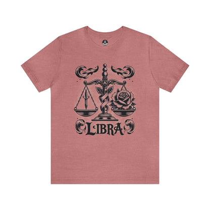 T-Shirt Scales & Roses Libra T-Shirt