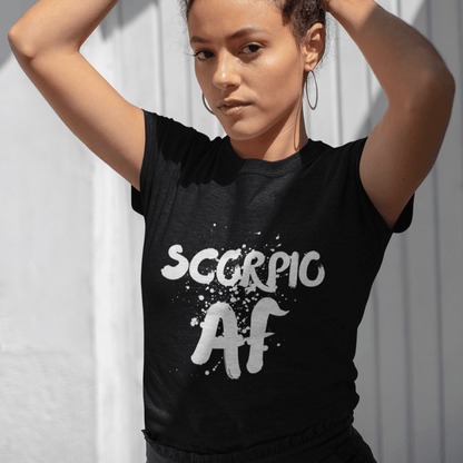 T-Shirt Scorpio AF - Fierce Zodiac Tee