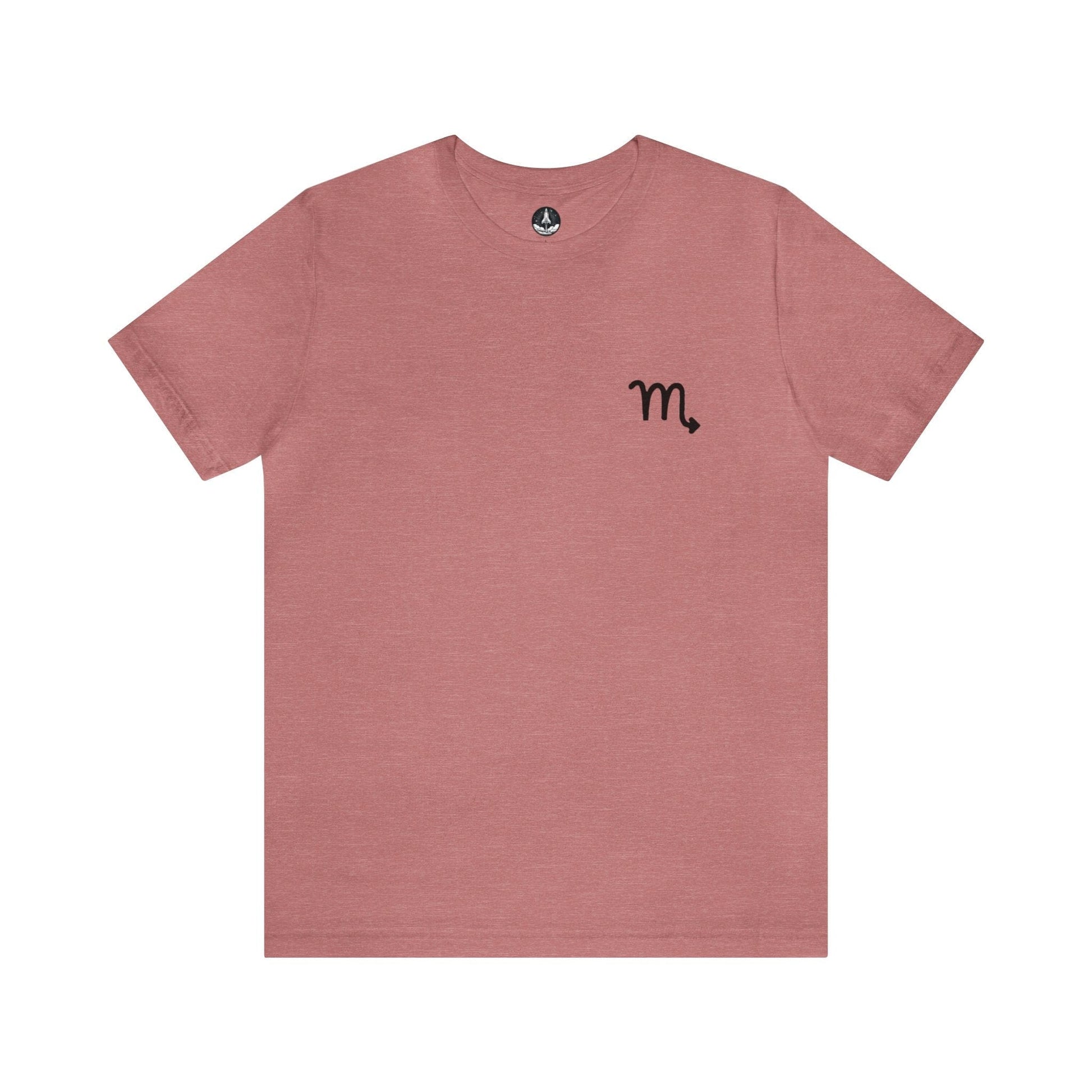 T-Shirt Scorpio Zodiac Cipher T-Shirt: Unveil Your Mystery with Elegant Minimalism