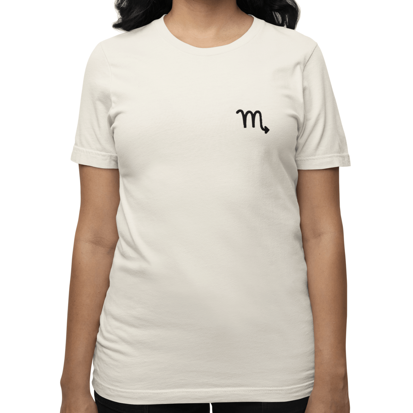 T-Shirt Scorpio Zodiac Cipher T-Shirt: Unveil Your Mystery with Elegant Minimalism