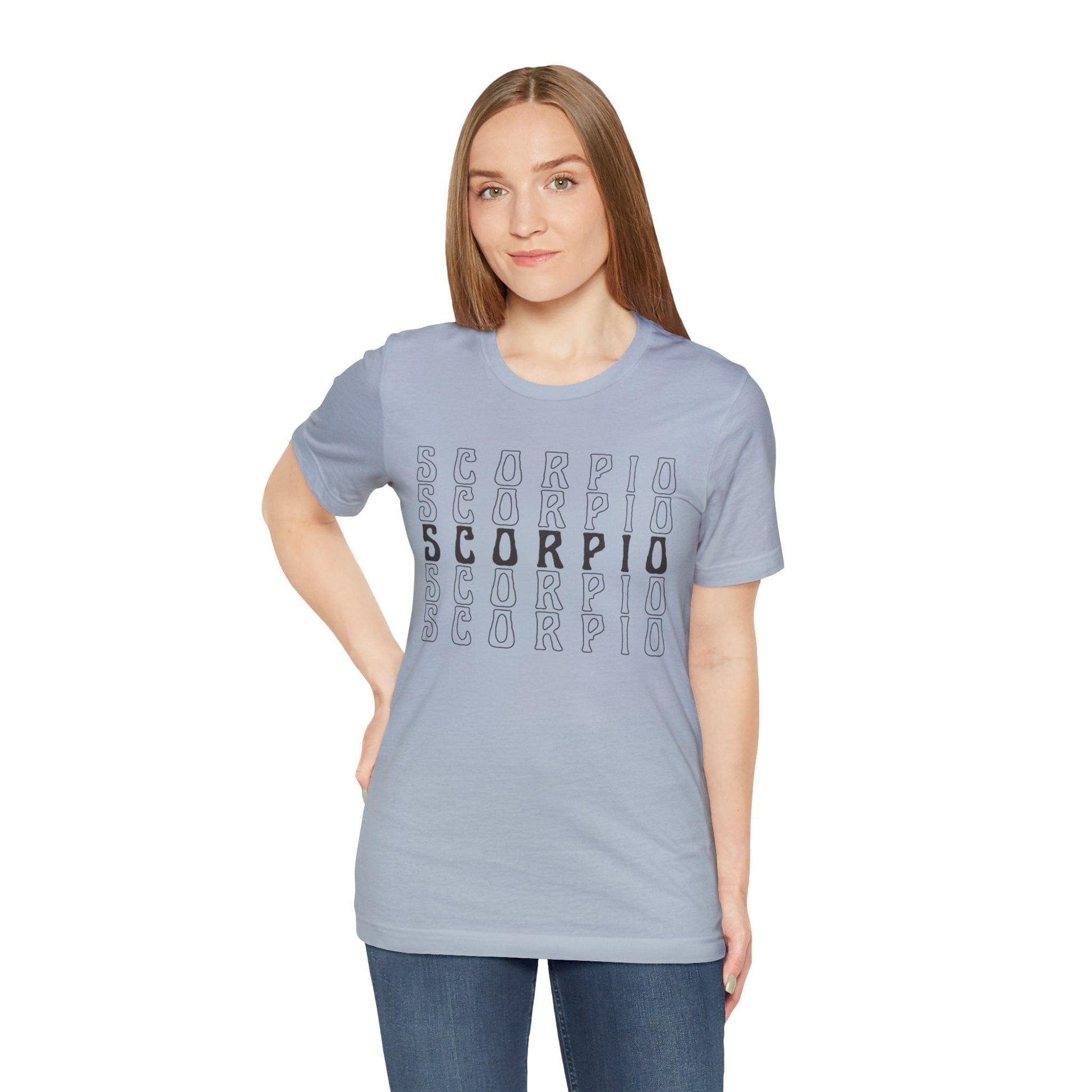 T-Shirt Scorpio Zodiac Essence T-Shirt: Minimalism for the Enigmatic
