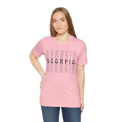 T-Shirt Scorpio Zodiac Essence T-Shirt: Minimalism for the Enigmatic