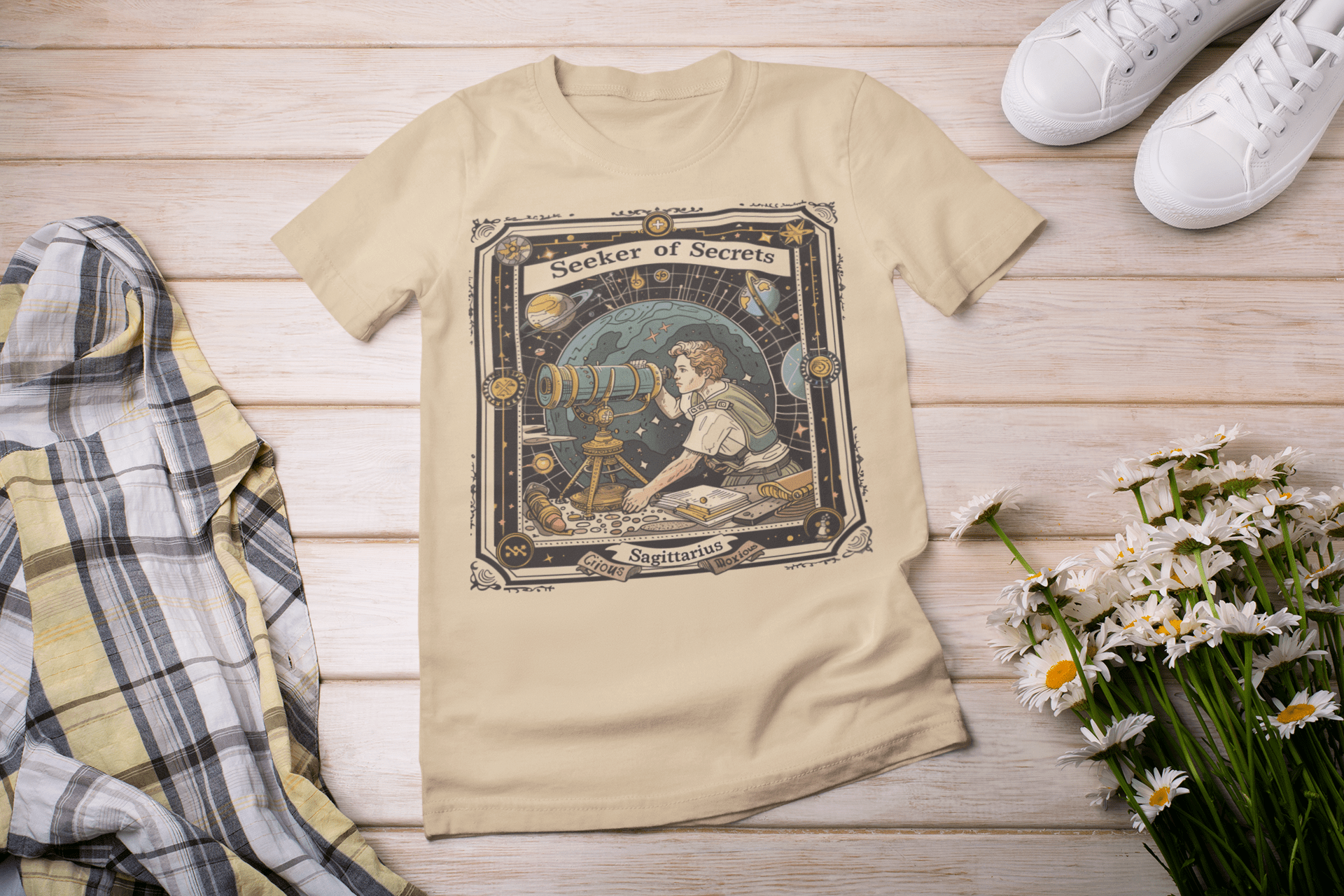 T-Shirt Seeker of Secrets Sagittarius TShirt