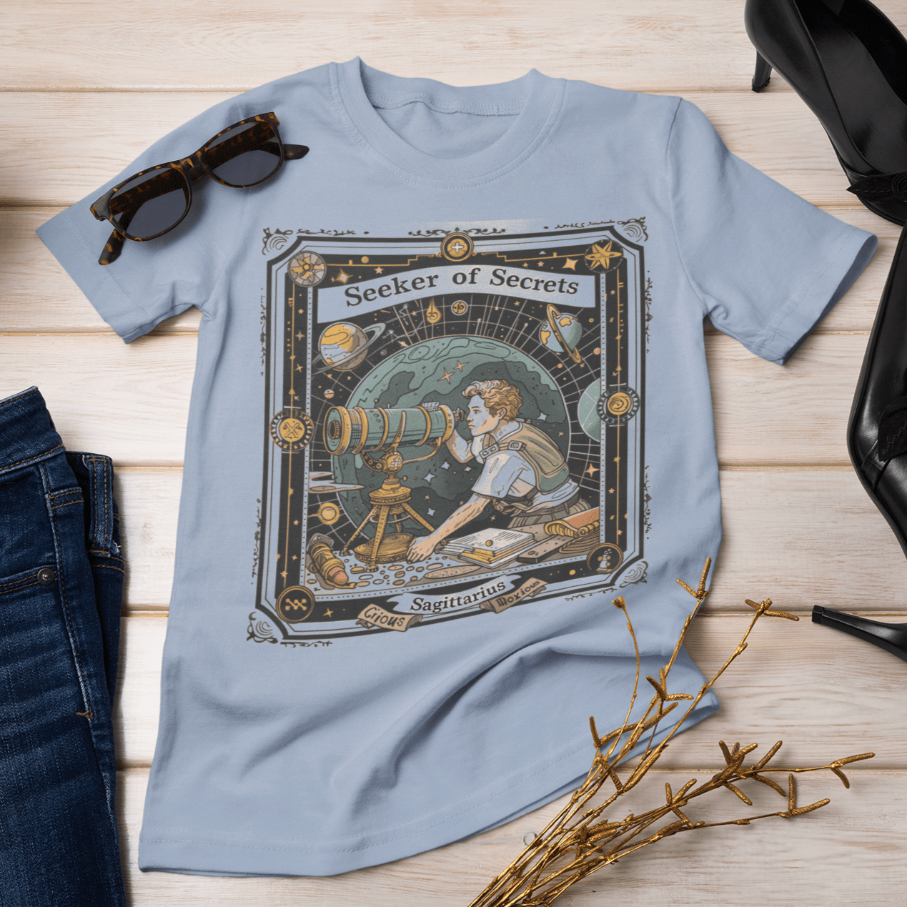 T-Shirt Seeker of Secrets Sagittarius TShirt