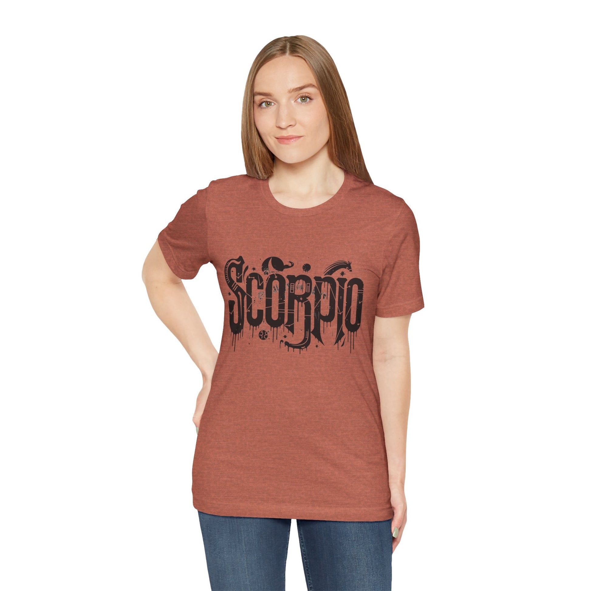 T-Shirt Shadow Strike Scorpio TShirt: Enigmatic Power