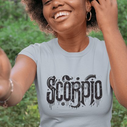 T-Shirt Shadow Strike Scorpio TShirt: Enigmatic Power