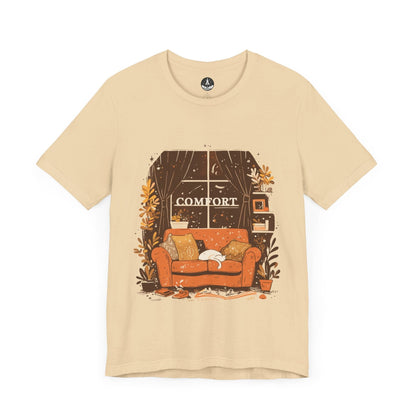 T-Shirt Soft Cream / S Astrological Comfort: Taurus the Seeker T-Shirt