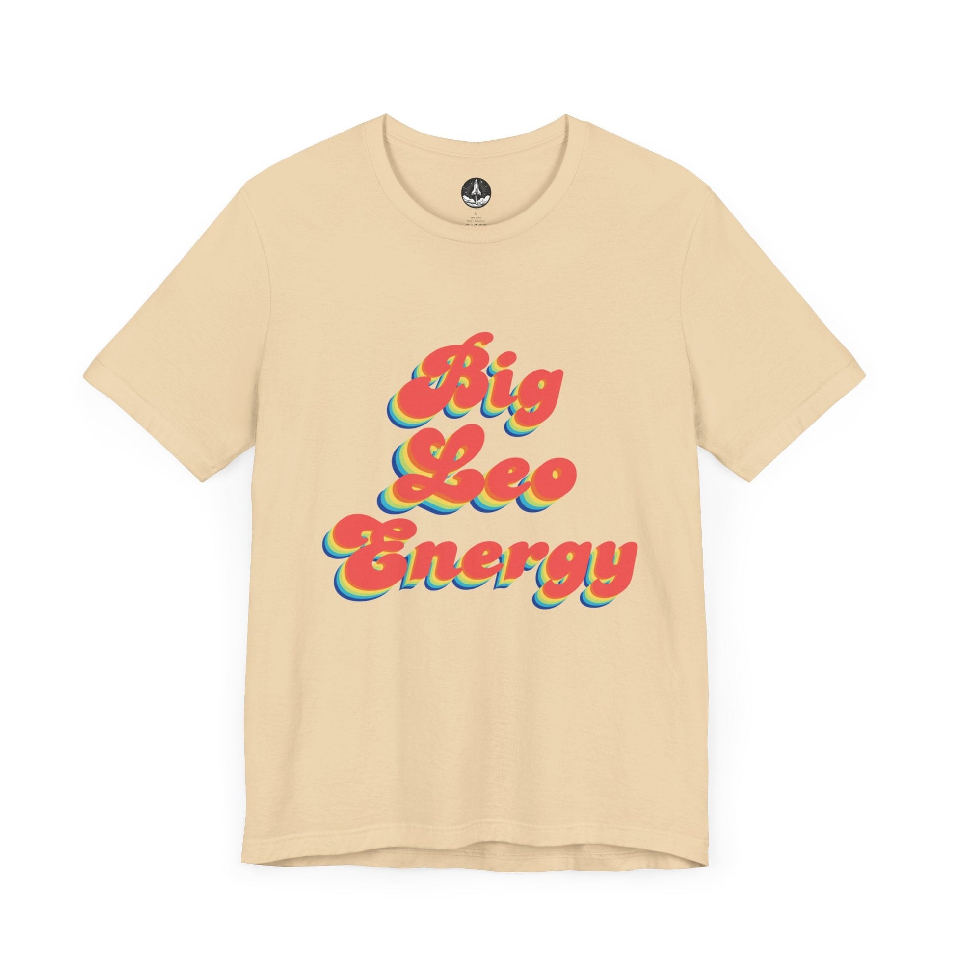 T-Shirt Soft Cream / S Big Leo Energy T-Shirt