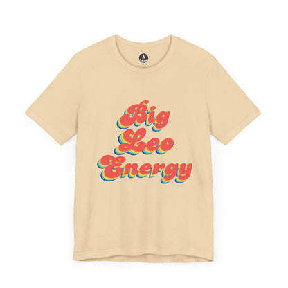 T-Shirt Soft Cream / S Big Leo Energy T-Shirt