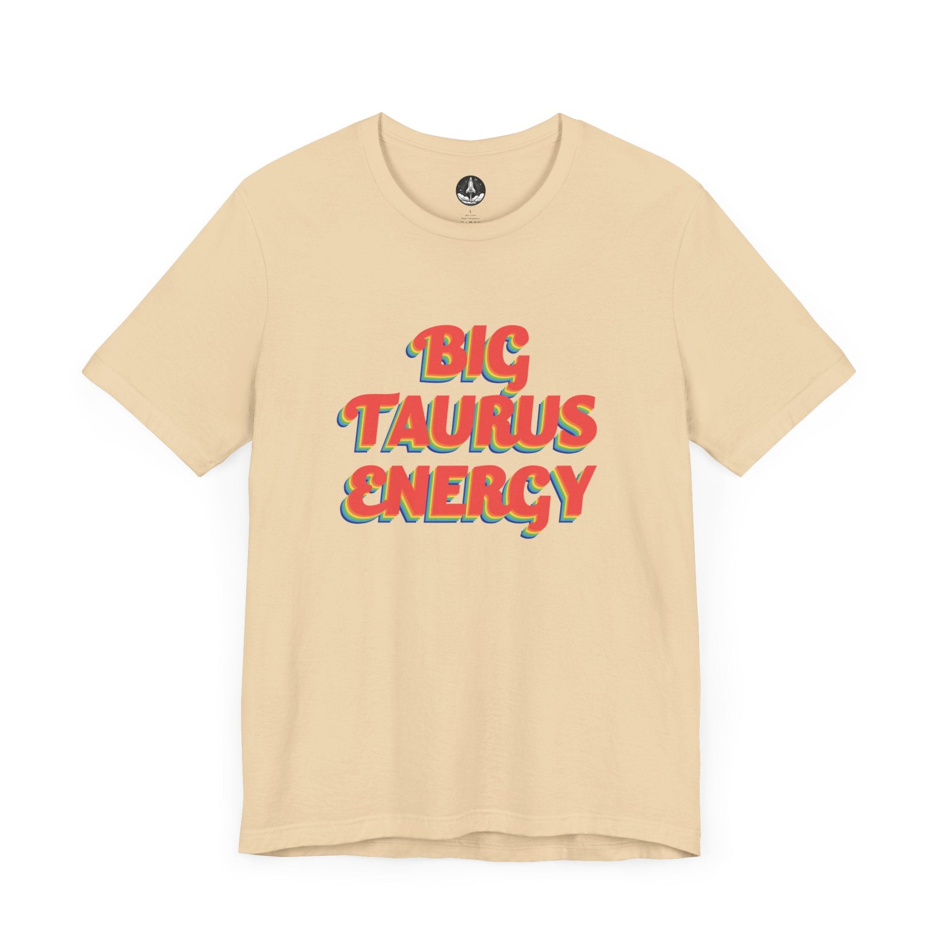 T-Shirt Soft Cream / S Big Taurus Energy T-Shirt