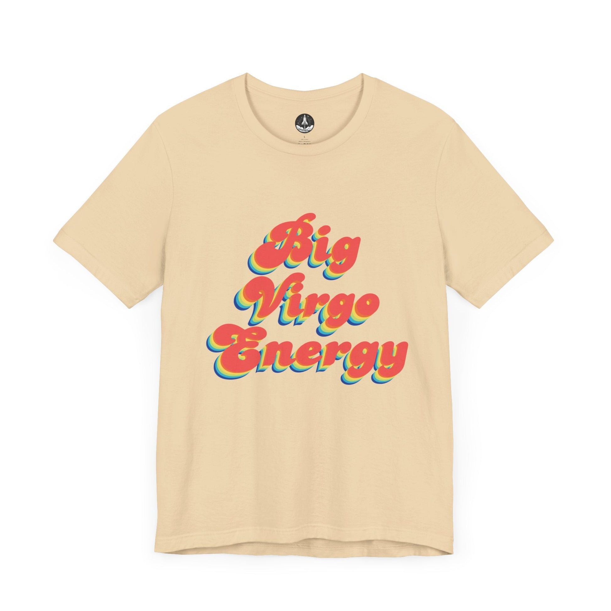 T-Shirt Soft Cream / S Big Virgo Energy T-Shirt