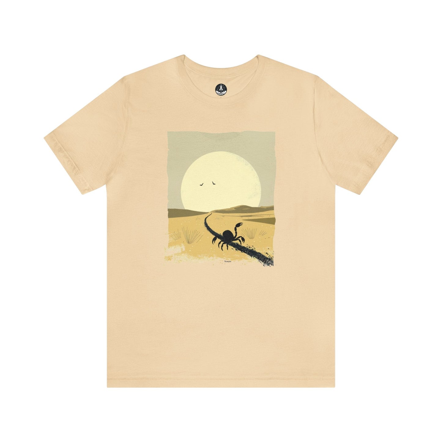 T-Shirt Soft Cream / S Courage in the Shadows Scorpio TShirt