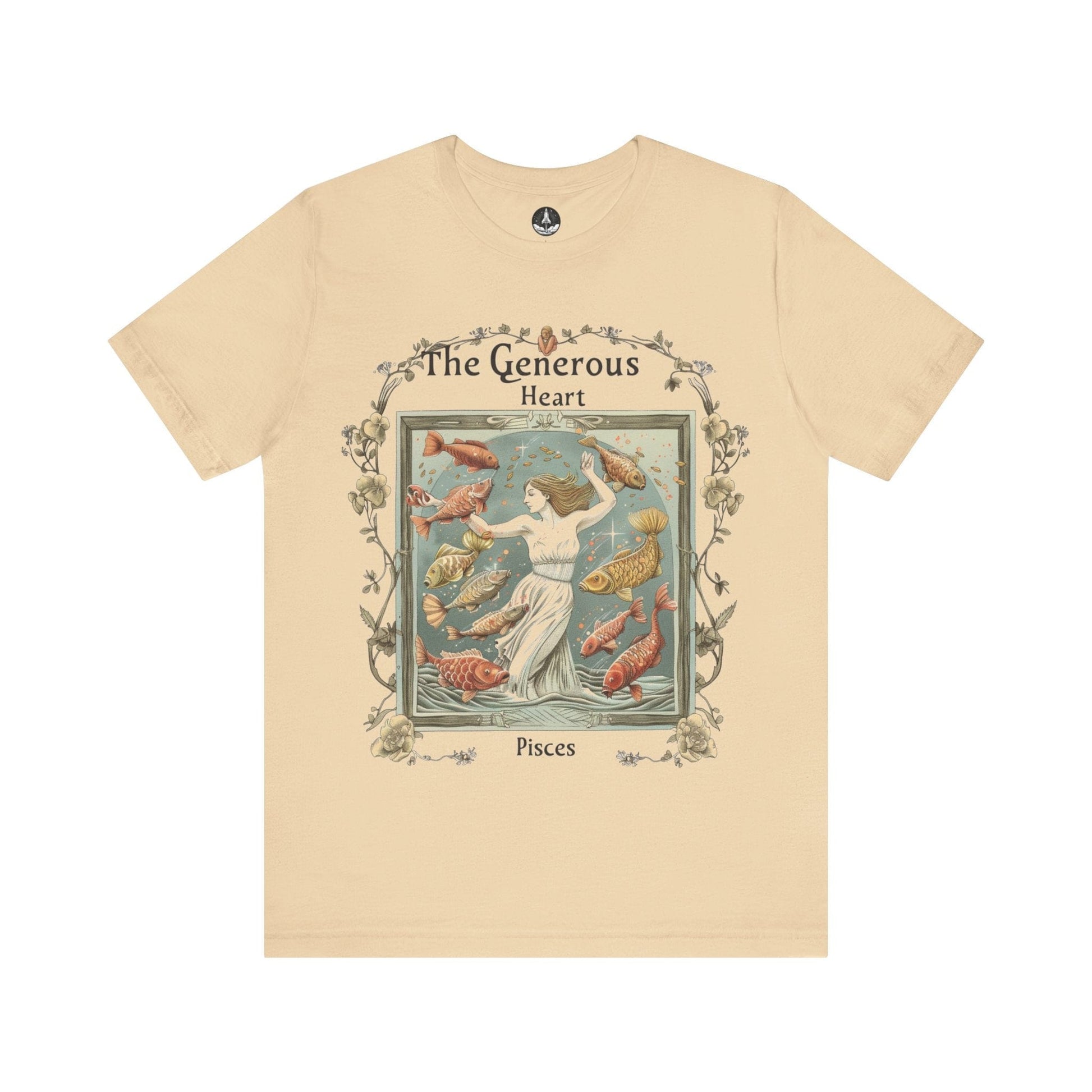 T-Shirt Soft Cream / S Generous Heart Pisces T-Shirt