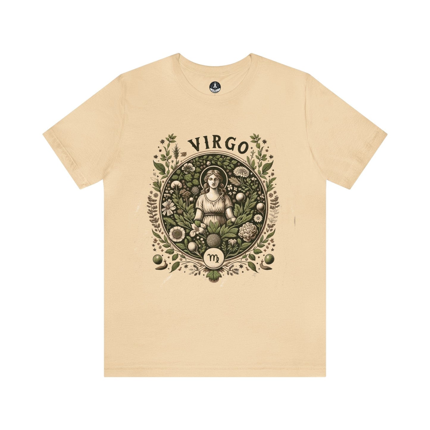 T-Shirt Soft Cream / S Herbalist's Dream: The Botanical Virgo T-Shirt
