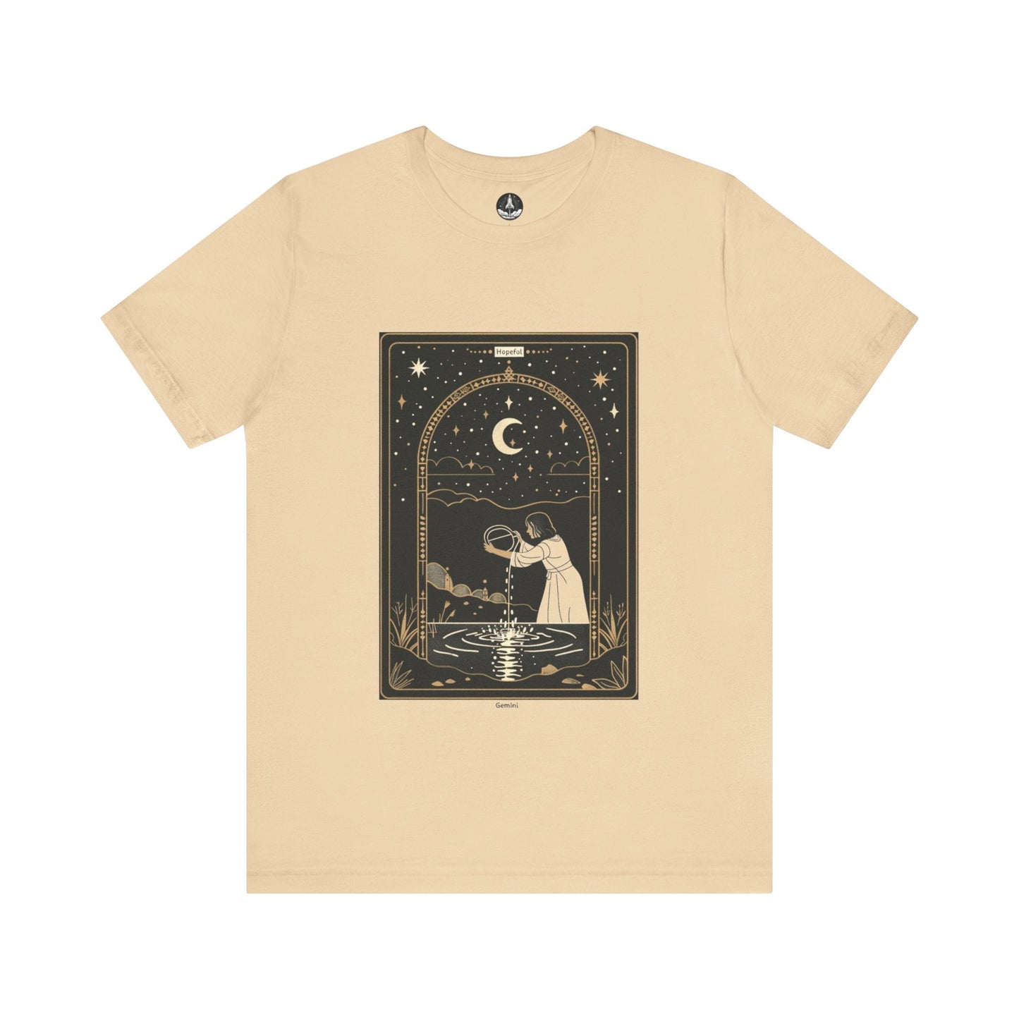 T-Shirt Soft Cream / S Hopeful Gemini TShirt